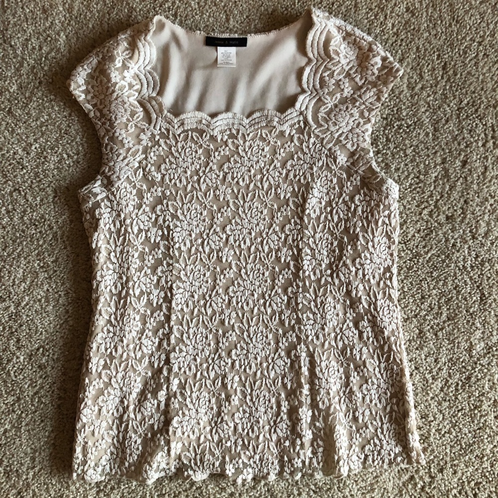 Beautiful lace shirt!!